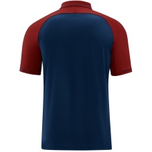 JAKO Sport Polo Competition 2.0 (100% Polyester) navy/dark red Kids